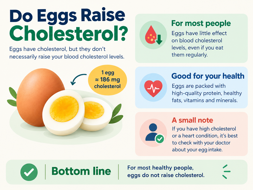 Do eggs raise cholesterol